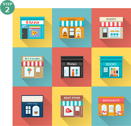 ステップのイメージ